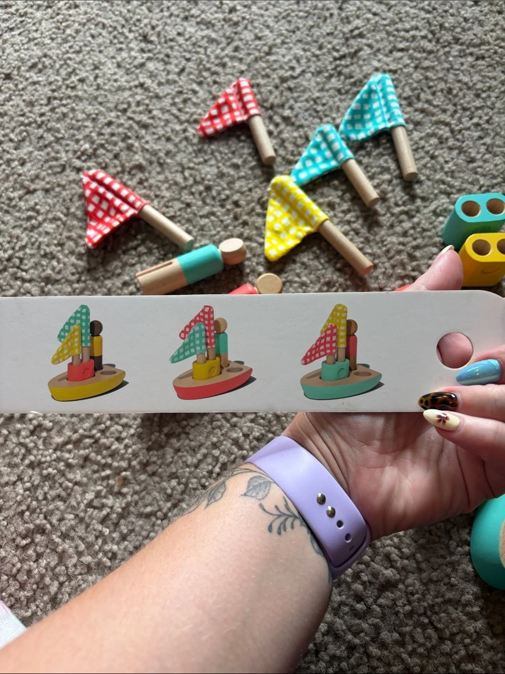 LOVEVERY colorful wooden